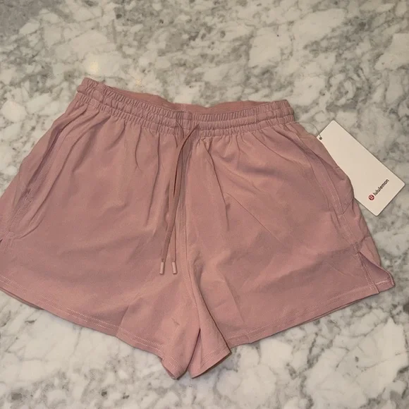 NWT LULULEMON ATHLETICA PACE RIVAL HIGH-RISE SHORT 3” PINK HAZE 4 - Picture 7 of 12